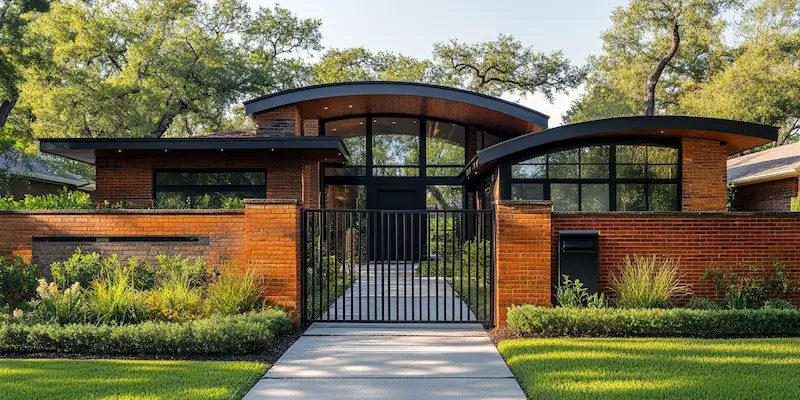 Gartenzaun aus Polen