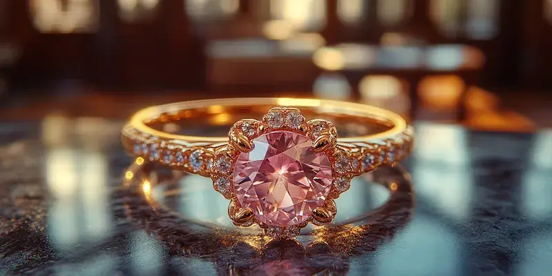 Pierścionek zaręczynowy na której ręce