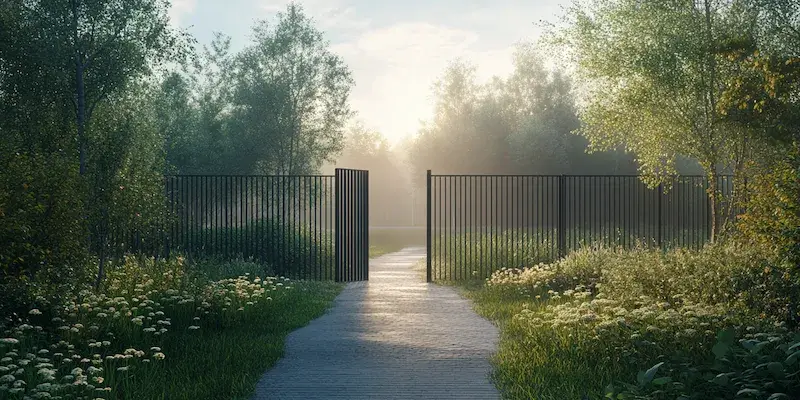 Aluminiumzaun aus Polen
