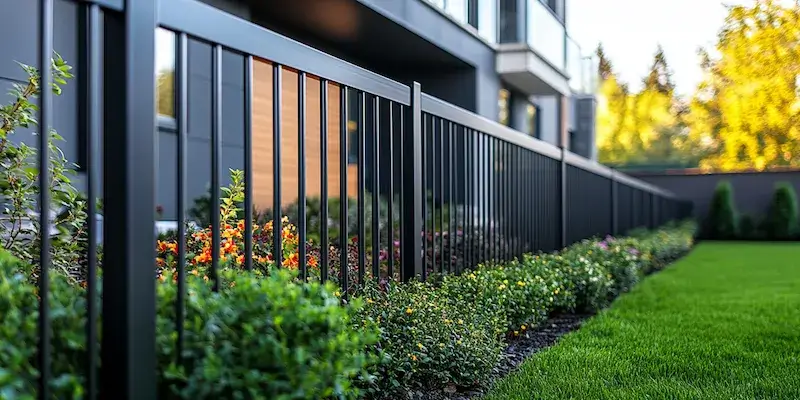 Aluminiumzaun Polen