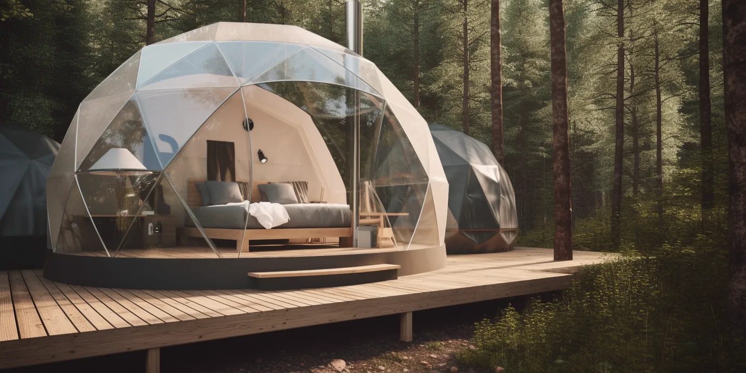 Co to znaczy glamping?