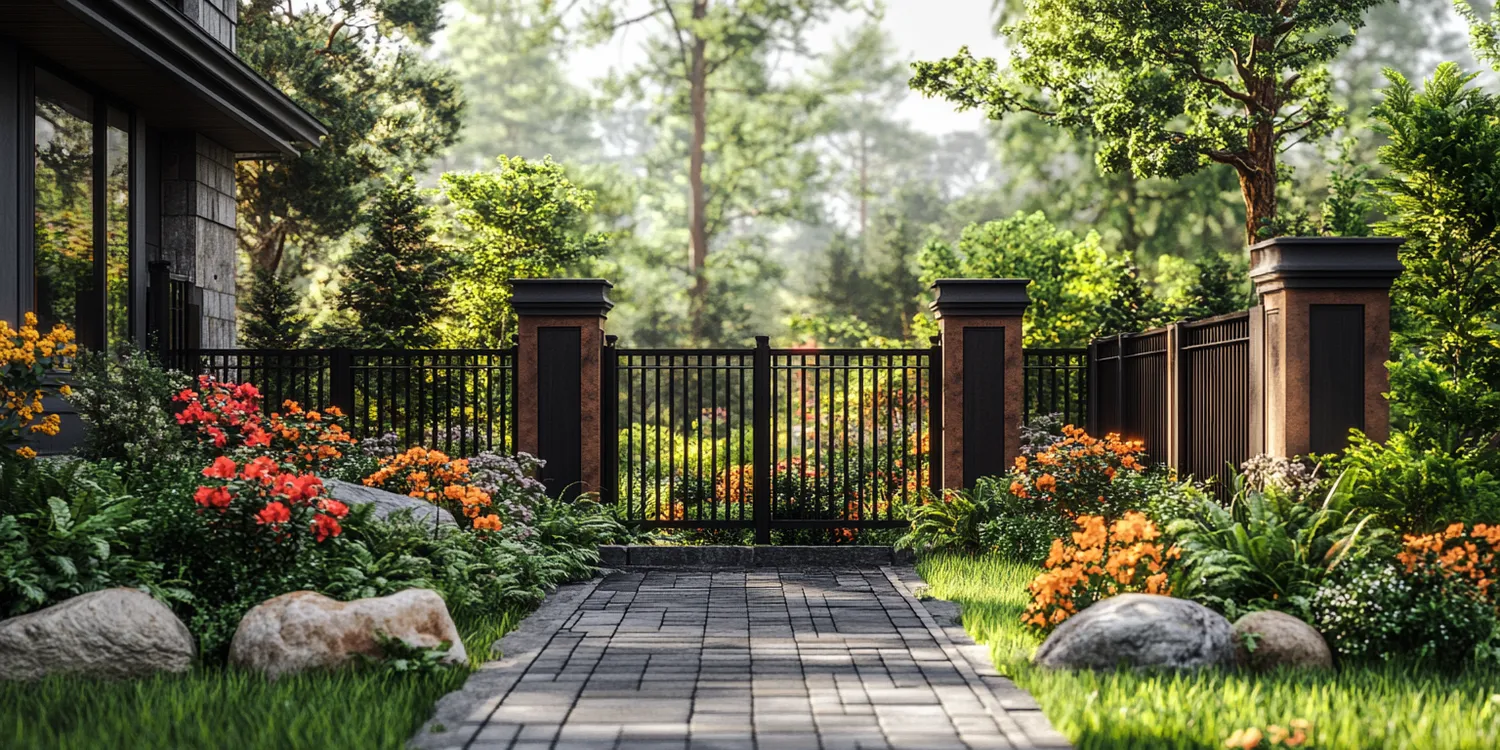 Gartenzaun aus Polen