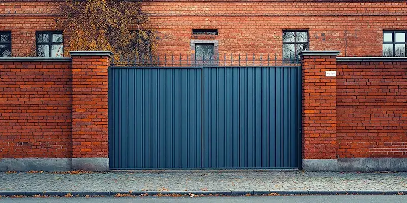 Gartenzaun Metall Polen