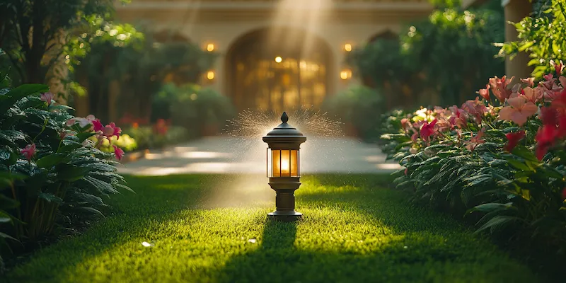 Nawadnianie ogrodu jakie rury?